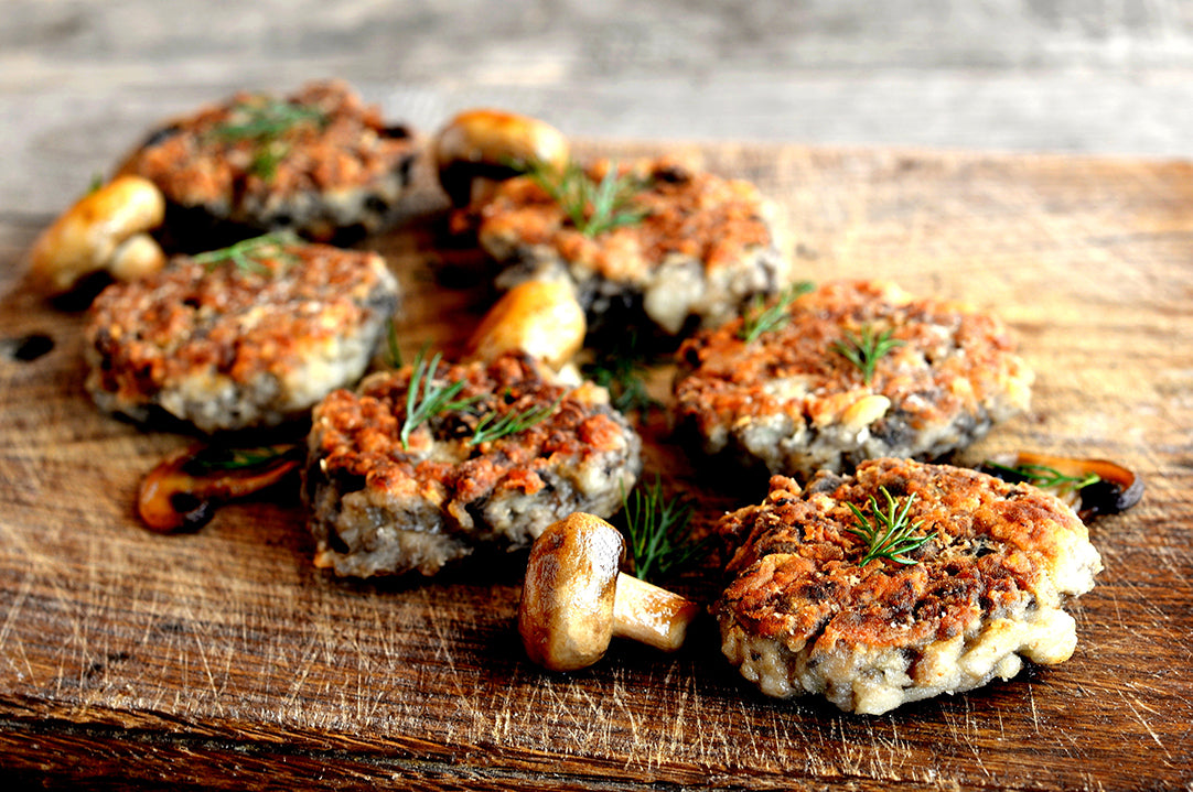 Mushroom Burgers | Mushroom Recipes – Cascadia Mushrooms