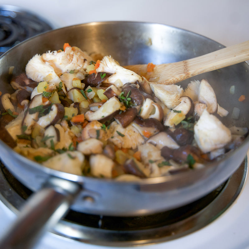 Cooking with mushrooms