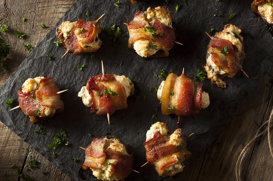 Bacon Wrapped Shiitake | Bacon Wrapped Mushroom Recipe – Cascadia Mushrooms