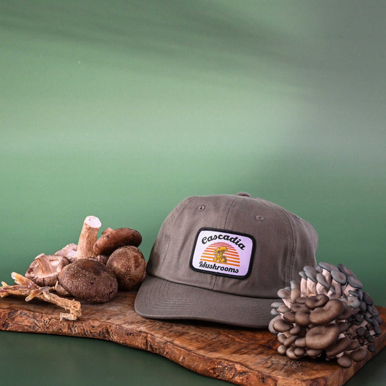 Cascadia Mushrooms Trucker Hat Cascadia Mushrooms
