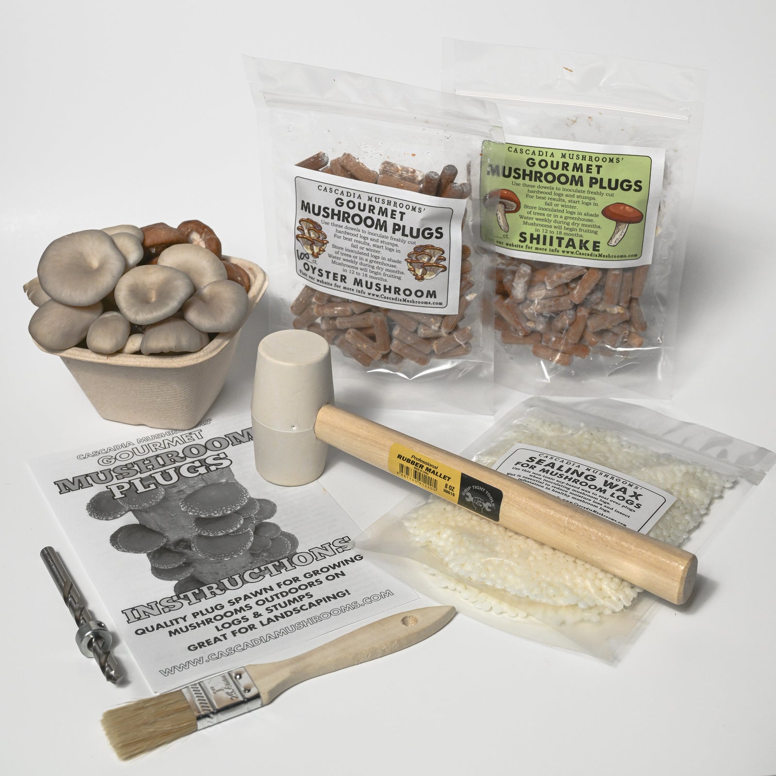 Mushroom Plug Tool Kit – Cascadia Mushrooms