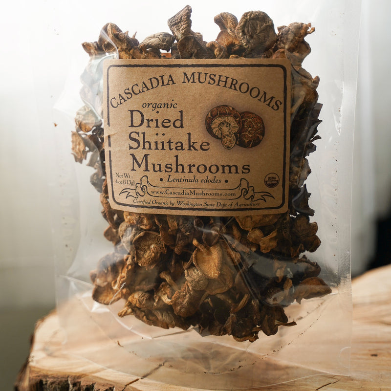 4 oz dried shiitake mushrooms
